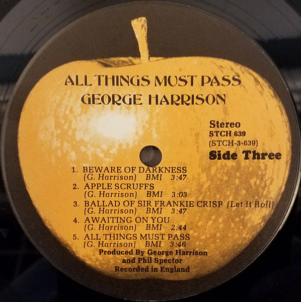Buy George Harrison : All Things Must Pass (3xLP, Album, Scr + Box
