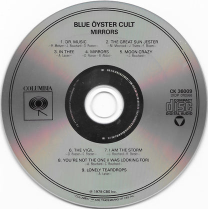 Blue Öyster Cult : Mirrors (CD, Album, RE)