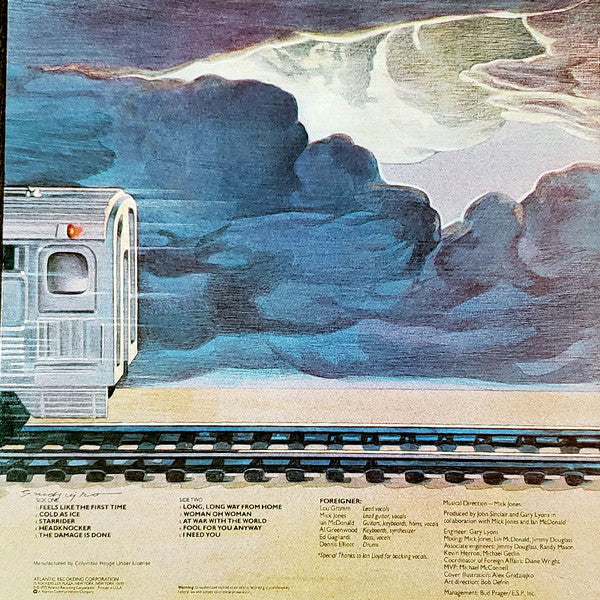 Foreigner : Foreigner (LP, Album, Club, PR)