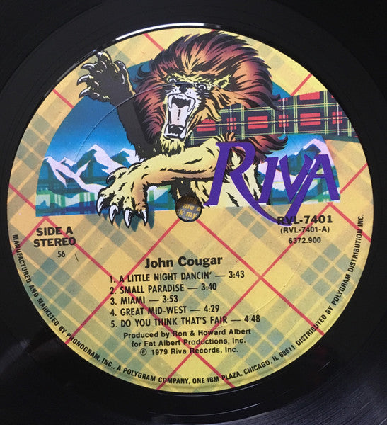 John Cougar* : John Cougar (LP, Album, 56)