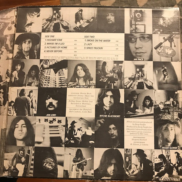 Deep Purple : Machine Head (LP, Album, RE, Win)