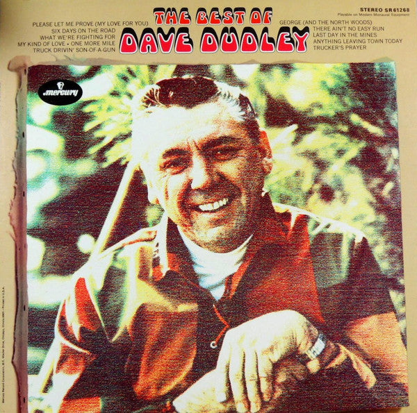 Dave Dudley : The Best Of Dave Dudley (LP, Comp, RE)