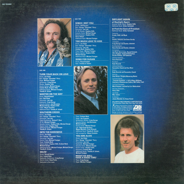 Crosby, Stills & Nash : Daylight Again (LP, Album, AR )