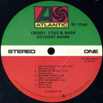 Crosby, Stills & Nash : Daylight Again (LP, Album, AR )
