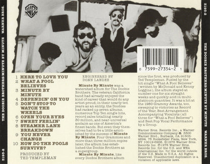 The Doobie Brothers : Minute By Minute (CD, Album, RE)