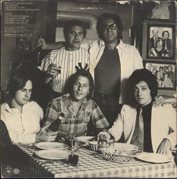 Billy Joel : The Stranger (LP, Album, NAM)