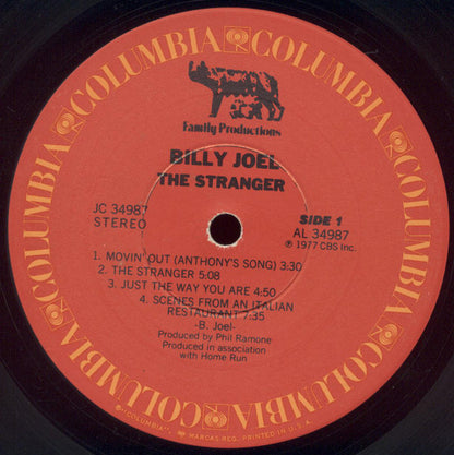 Billy Joel : The Stranger (LP, Album, NAM)