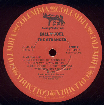 Billy Joel : The Stranger (LP, Album, NAM)