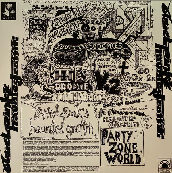 Ariel Pink's Haunted Graffiti : Odditties Sodomies Vol. 2 (LP, Comp, Kit)