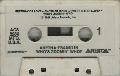 Aretha Franklin : Who's Zoomin' Who? (Cass, Album, Dol)