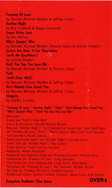 Aretha Franklin : Who's Zoomin' Who? (Cass, Album, Dol)