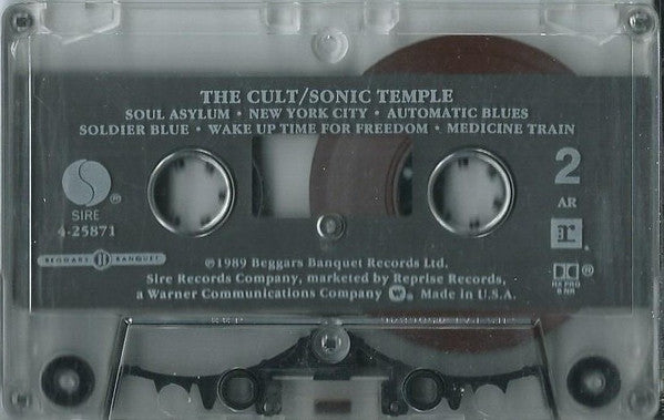 The Cult : Sonic Temple (Cass, Album, AR,)