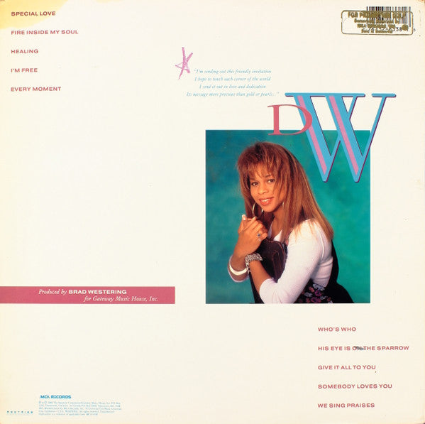 Deniece Williams : Special Love (LP, Album)