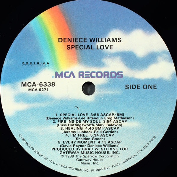 Deniece Williams : Special Love (LP, Album)