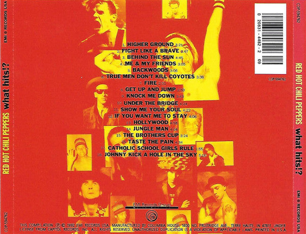 Red Hot Chili Peppers : What Hits!? (CD, Comp, Club)