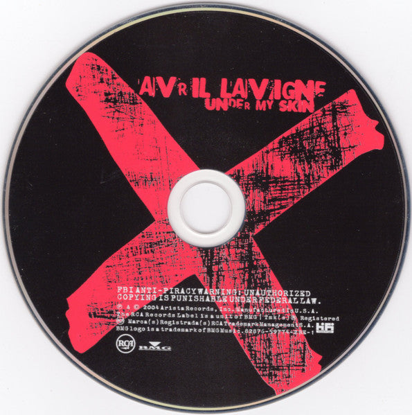 Avril Lavigne : Under My Skin (CD, Album, Club, RE)