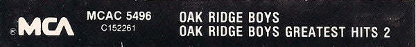 Oak Ridge Boys* : Oak Ridge Boys Greatest Hits 2 (Cass, Comp, Club)