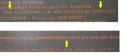 Aerosmith : Toys In The Attic (LP, Album, Fir)