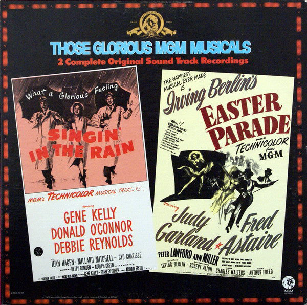 Various : Those Glorious MGM Musicals - Singin' In The Rain And Easter Parade (2xLP, Comp, Ltd, Gat)
