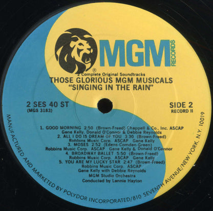 Various : Those Glorious MGM Musicals - Singin' In The Rain And Easter Parade (2xLP, Comp, Ltd, Gat)