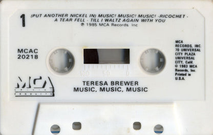 Teresa Brewer : Music, Music, Music (Cass, Comp)