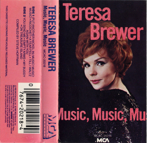 Teresa Brewer : Music, Music, Music (Cass, Comp)