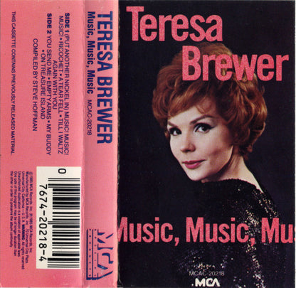Teresa Brewer : Music, Music, Music (Cass, Comp)