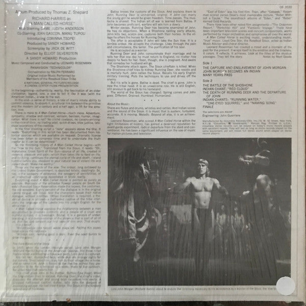 Leonard Rosenman : A Man Called Horse (Original Soundtrack Recording) (LP, Album, Pit)