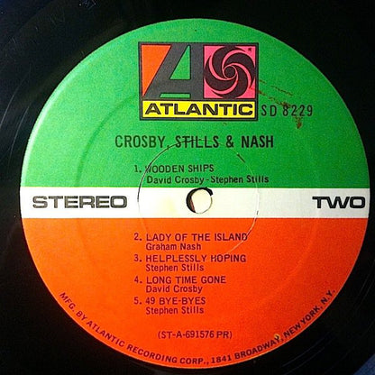 Crosby, Stills & Nash : Crosby, Stills & Nash (LP, Album, M/Print, RE, PR-)