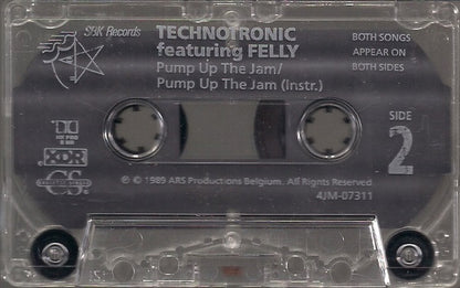 Technotronic Featuring Felly : Pump Up The Jam (Cass, Single)