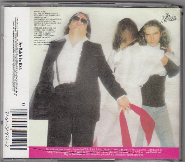 Meat Loaf : Bat Out Of Hell (CD, Album, RE, RM)