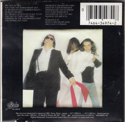 Meat Loaf : Bat Out Of Hell (CD, Album, RE, RM)