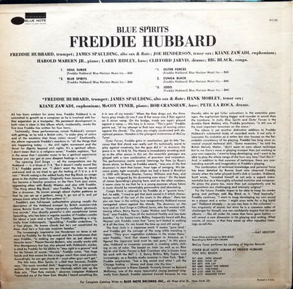 Freddie Hubbard : Blue Spirits (LP, Album, RE)