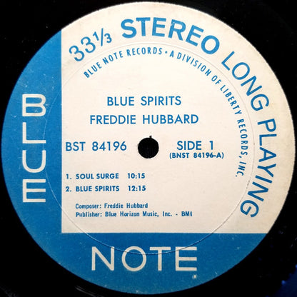 Freddie Hubbard : Blue Spirits (LP, Album, RE)