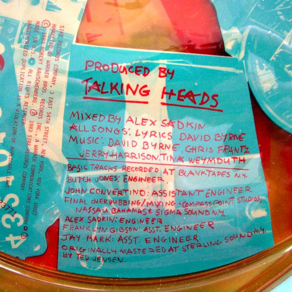 Talking Heads : Speaking In Tongues (LP, Album, Ltd, Cle)