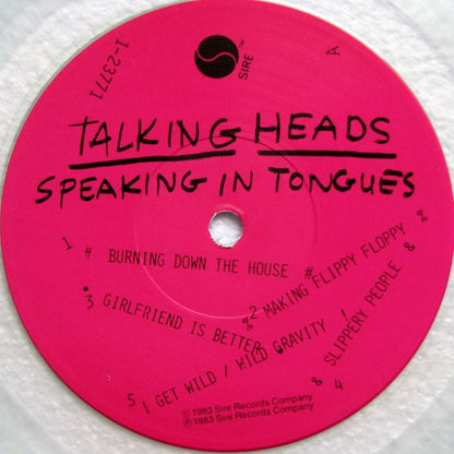 Talking Heads : Speaking In Tongues (LP, Album, Ltd, Cle)