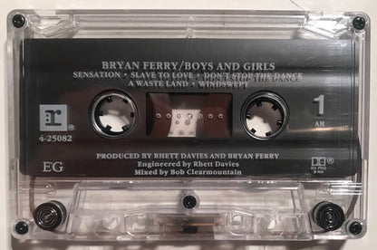 Bryan Ferry : Boys And Girls (Cass, Album, AR,)