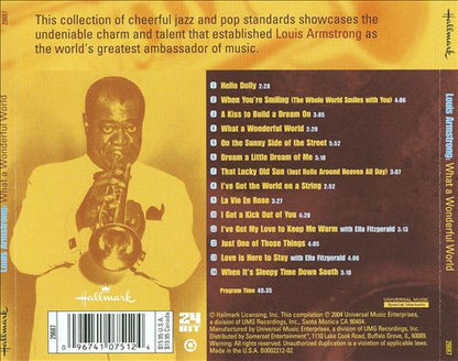 Louis Armstrong : What A Wonderful World (CD, Comp)