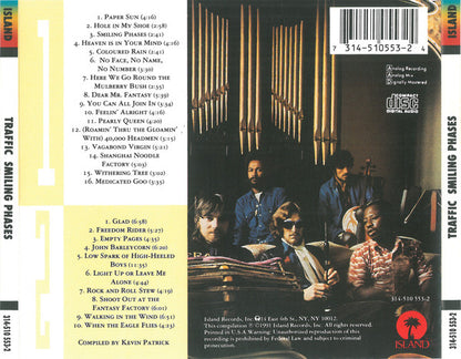 Traffic : Smiling Phases (2xCD, Comp)