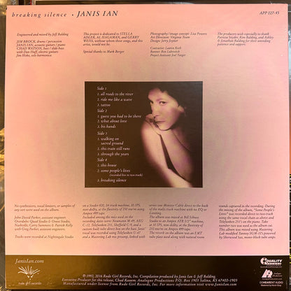 Janis Ian : Breaking Silence (2x12", Ltd, RE, 180)