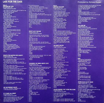 The Alison Wonderband : Late For The Date (LP)