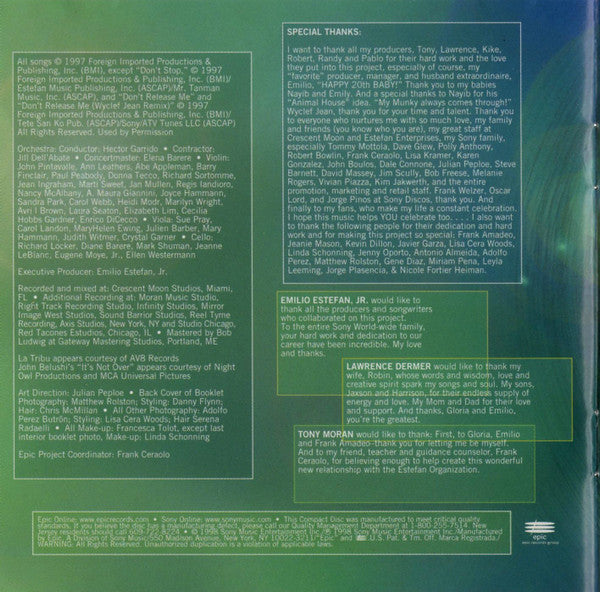 Buy Gloria Estefan : Gloria! (CD, Album) Online for a great price