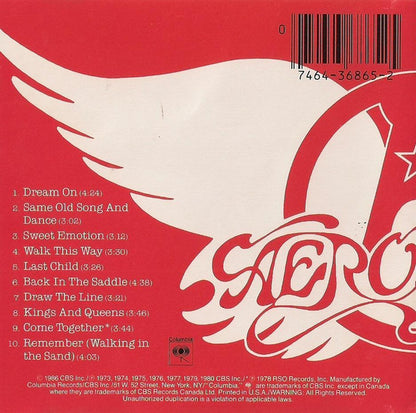 Aerosmith : Aerosmith's Greatest Hits (CD, Comp)
