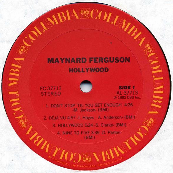 Maynard Ferguson : Hollywood (LP, Album)