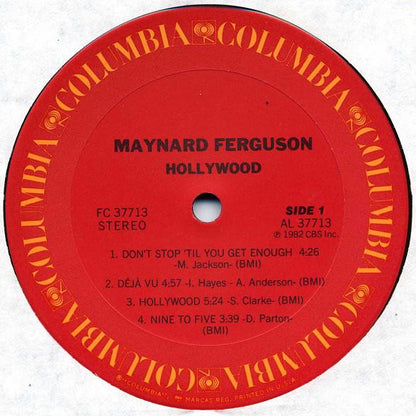 Maynard Ferguson : Hollywood (LP, Album)