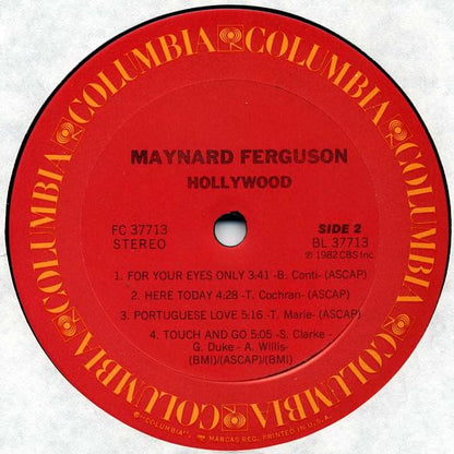 Maynard Ferguson : Hollywood (LP, Album)