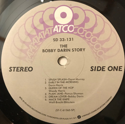 Bobby Darin : The Bobby Darin Story (LP, Comp, RE, Spe)