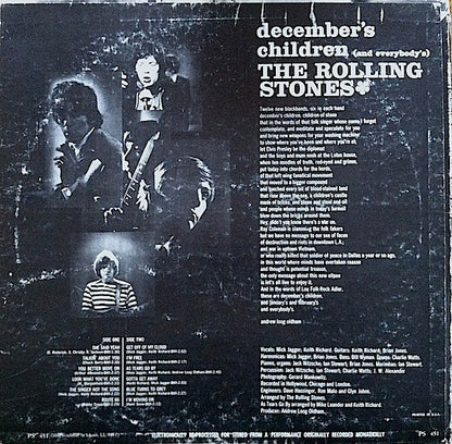 The Rolling Stones : December's Children (And Everybody's) (LP, Album, All)