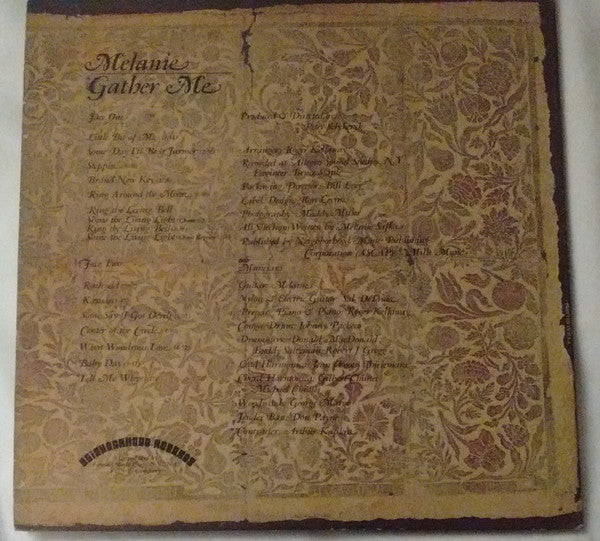Melanie (2) : Gather Me (LP, Album)
