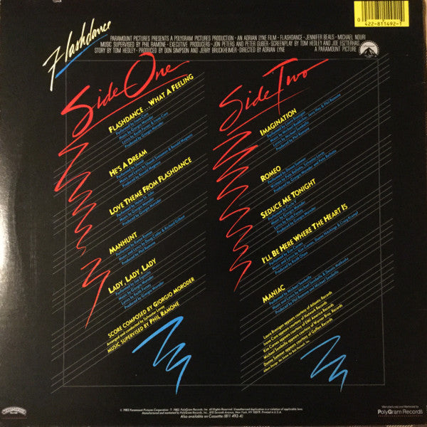 Buy Various : Flashdance (Original Soundtrack From The Motion Picture ...